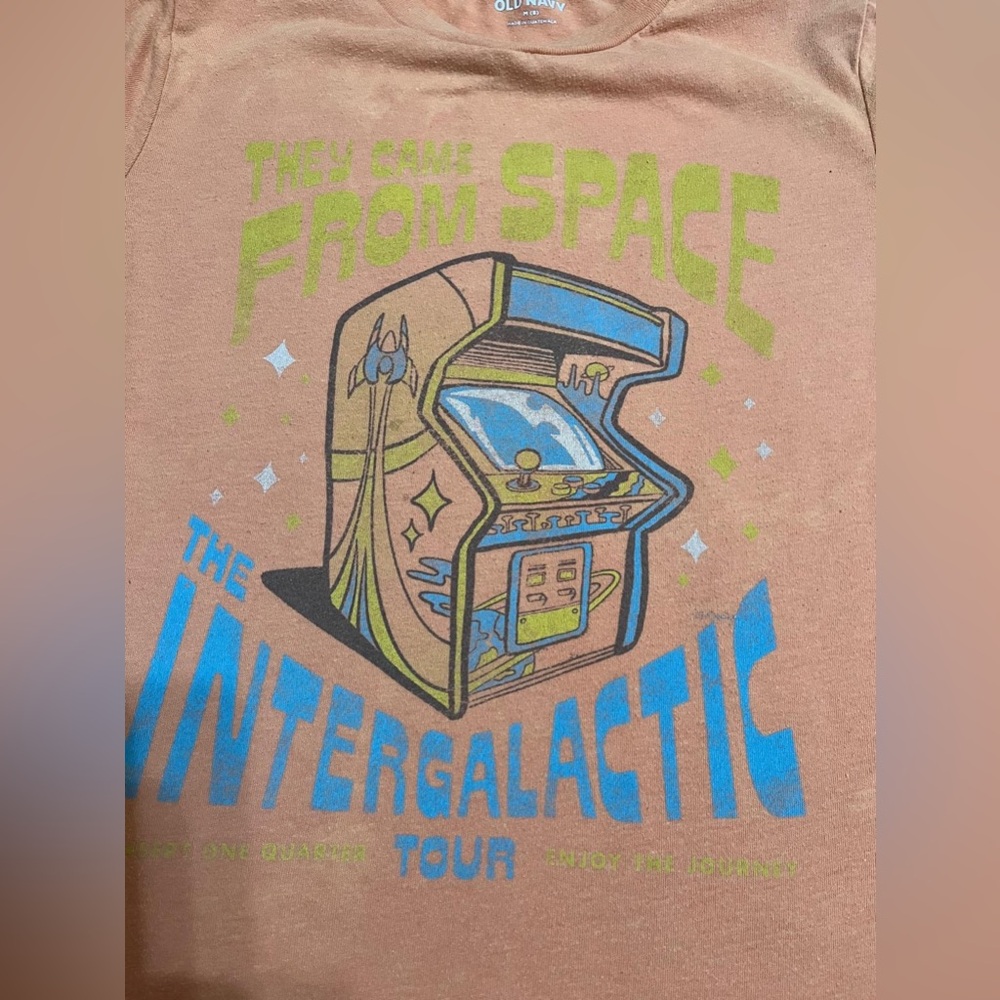 (8) Old Navy the intergalactic tour t-shirt for boy - Picture 5 of 6